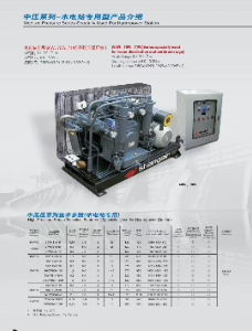 35-100Bar 水电站专用压缩机